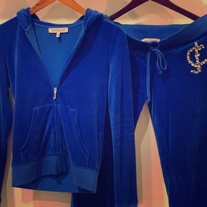JUICY Couture Blue Jogging suit